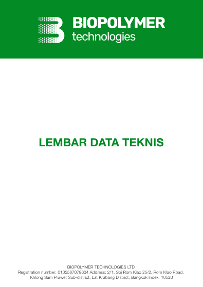 Lembar Data Teknis Reagen